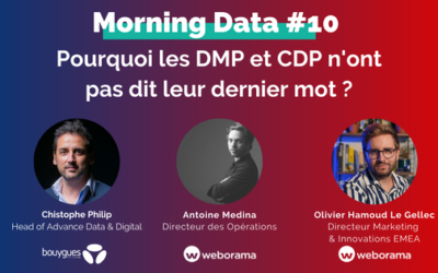 Morning Data : Pourquoi les DMP et CDP n’ont pas dit leur dernier mot ?
